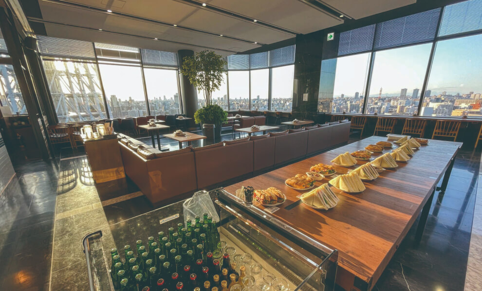 식사 포함 음료 무제한! 전세 영업 플랜