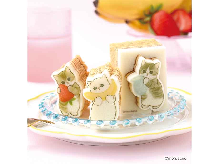 mofusand かたにゃきバウム 3個セット