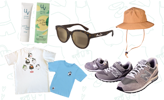 부모와 자식 코데 & 초여름 아이템