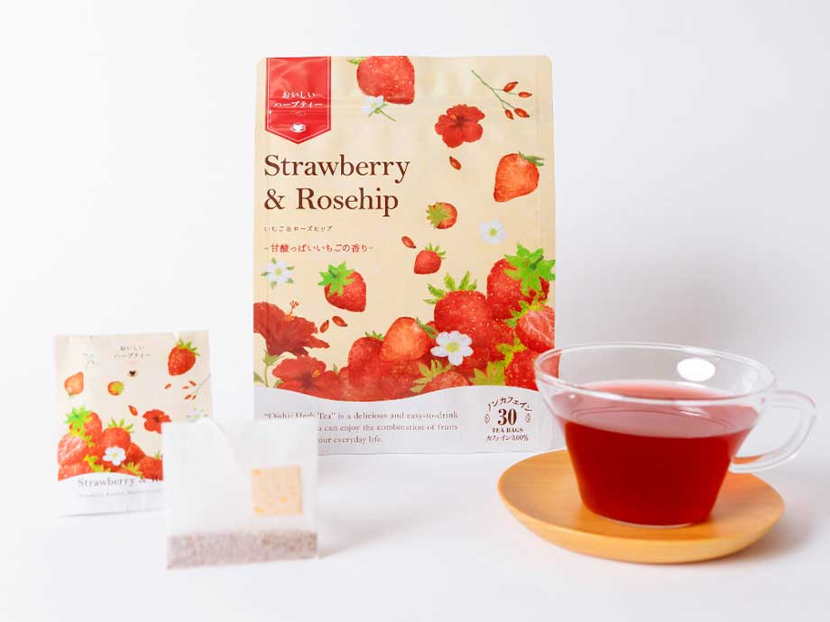 おいしいハーブティー いちご＆ローズヒップ