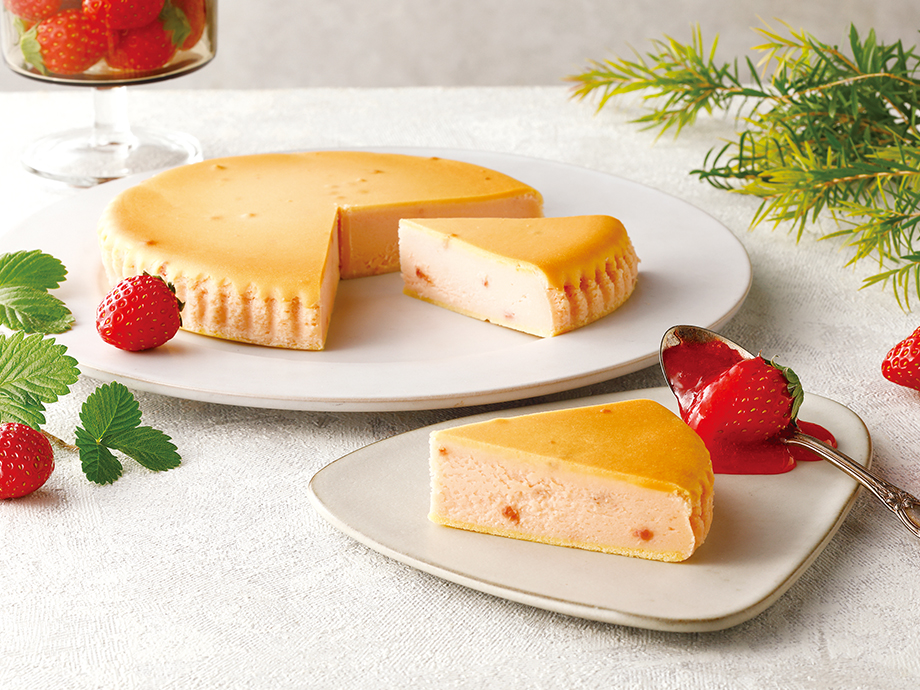 御用邸ストロベリーチーズケーキ