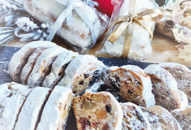 シュトレン （アルコール使用）／ピスタチオとドライイチゴシュトレン