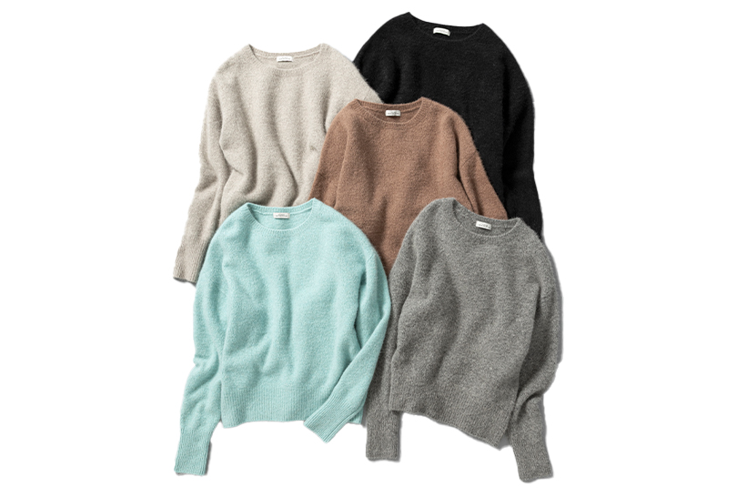 흔들어 헤어리 니트