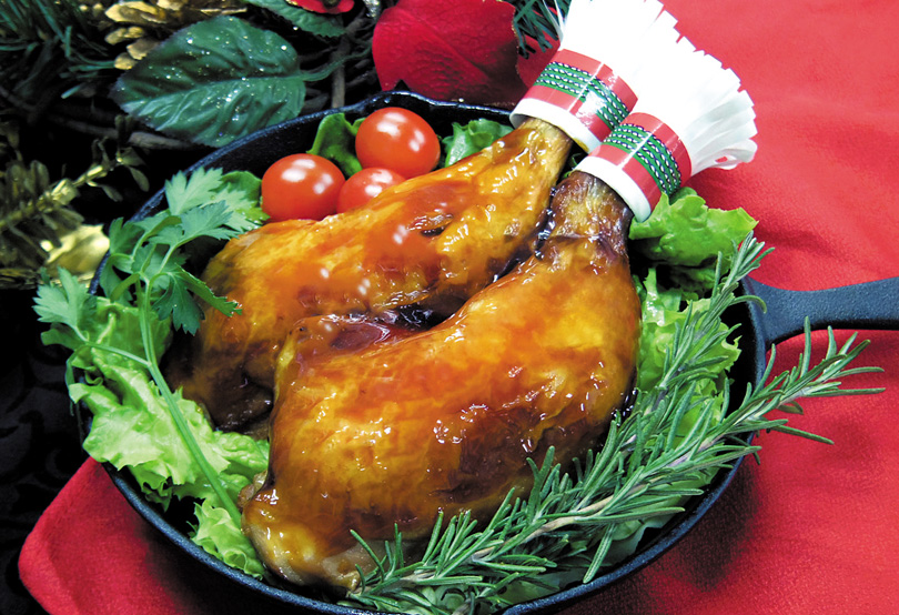 구운 닭고기 다리