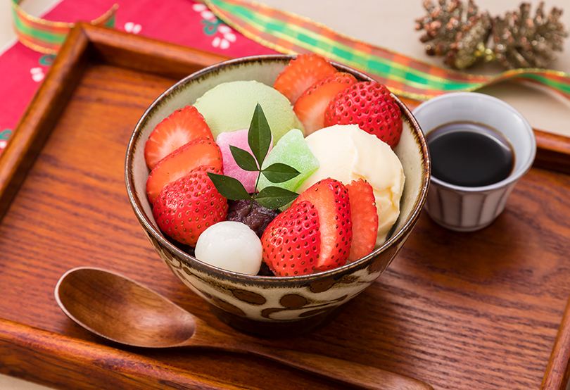 겨울 한정 유키미 안미츠