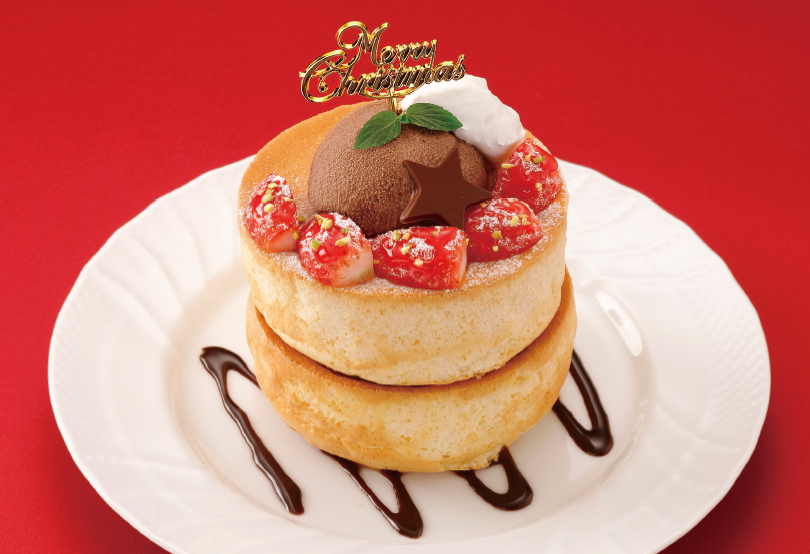 クリスマス スフレ パンケーキ（ダブル）